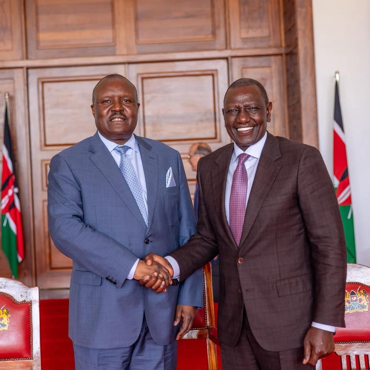 Chief Charumbira meets President Ruto