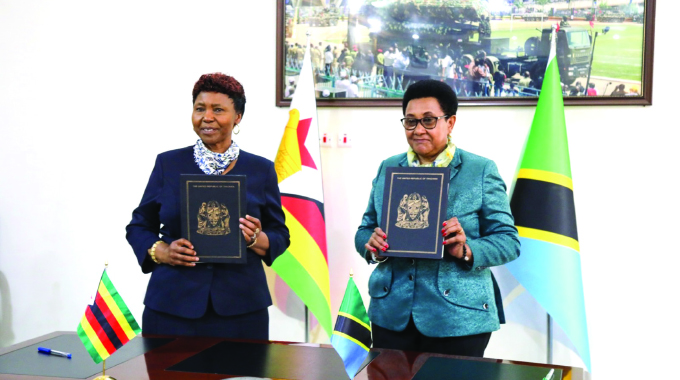 Zim, Tanzania sign defence pact
