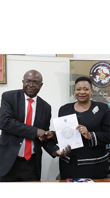 Diplomats sign integrity pledges