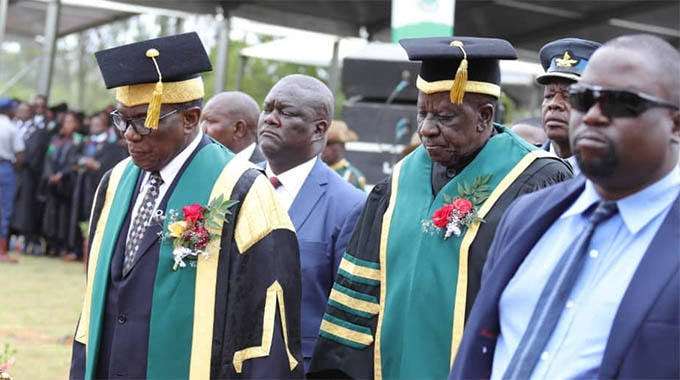 President at GZU graduation