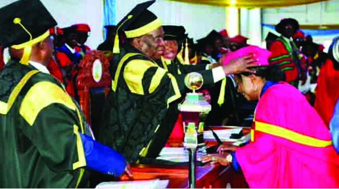 President hails First Lady’s academic pursuits