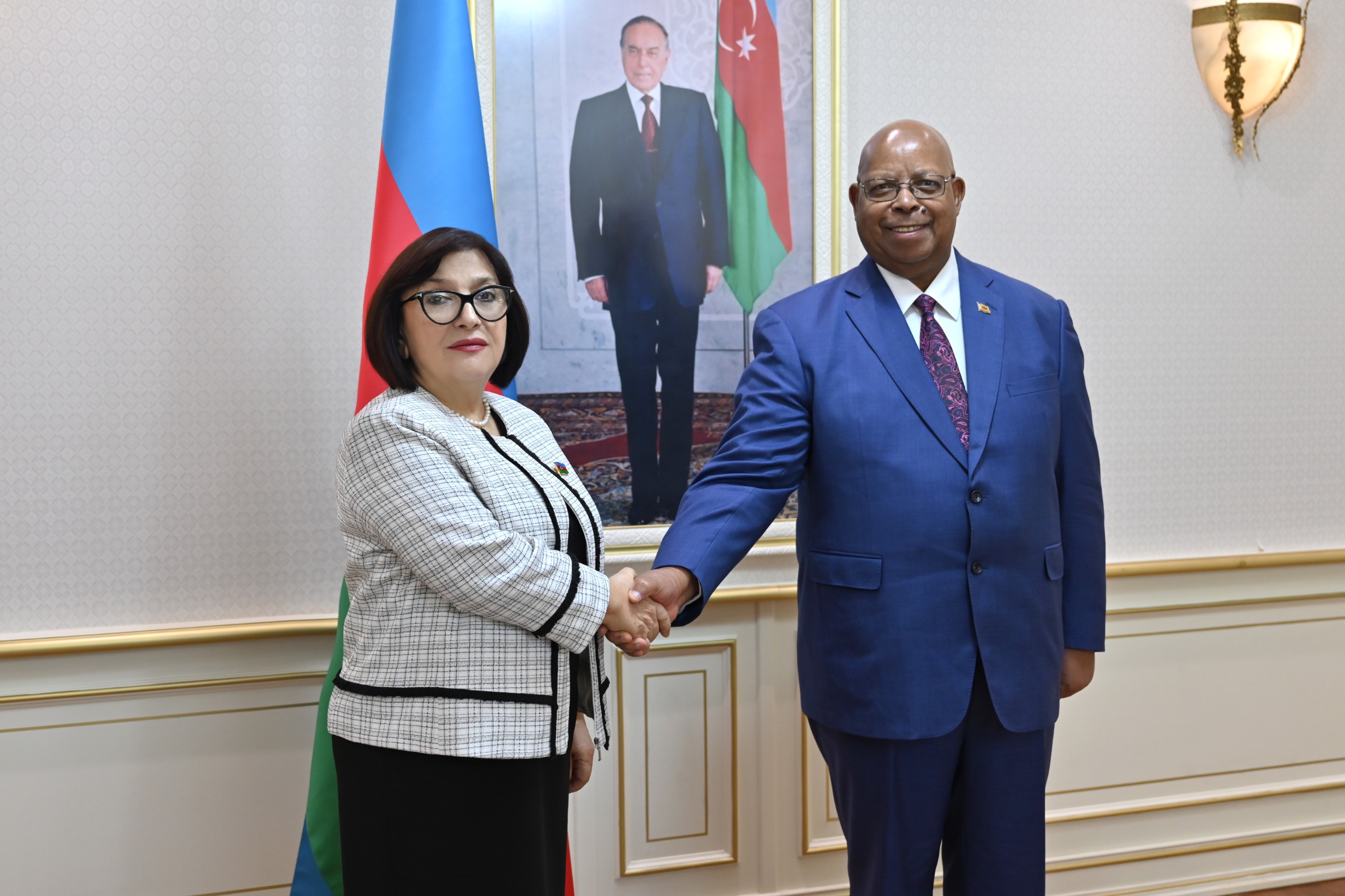 Advocate Mudenda meets Azerbaijan counterpart
