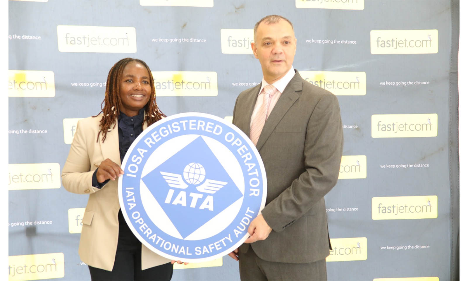 Government commends Fastjet for IOSA Registration