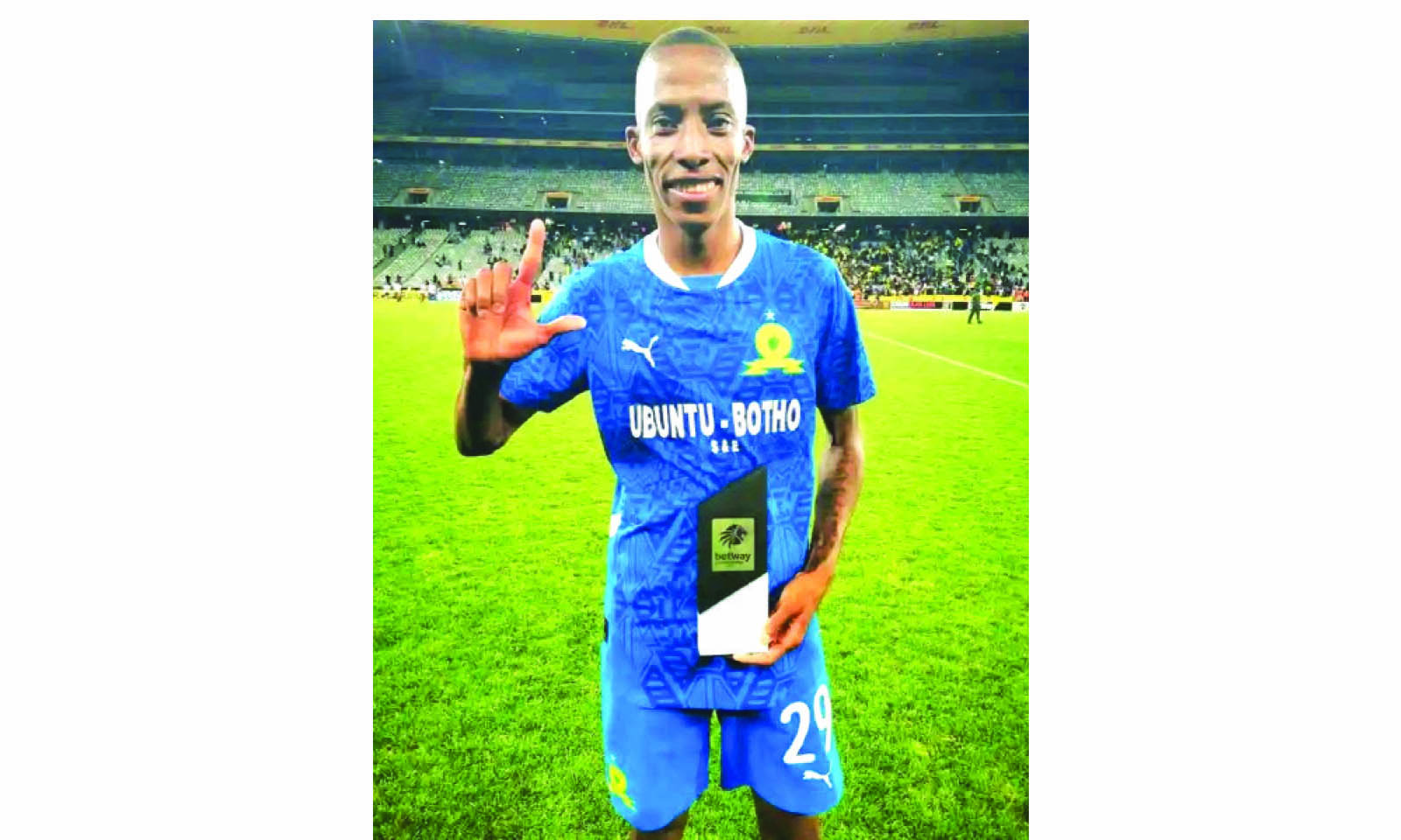 Lunga makes an impact at Sundowns