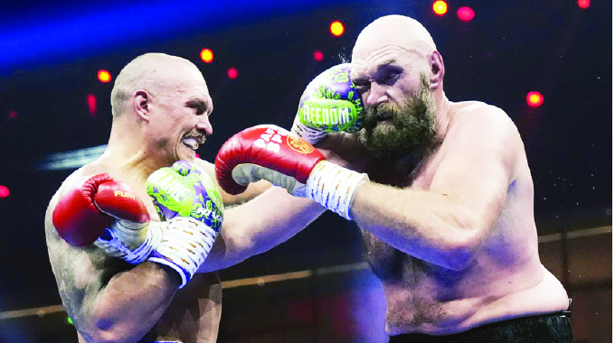 Usyk beats Fury