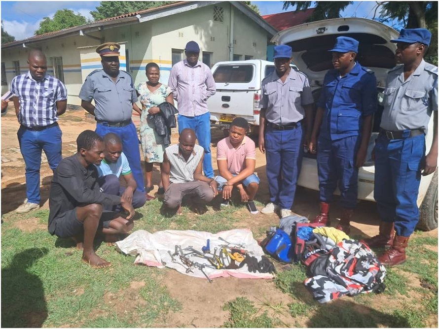 Four cable thieves arrested