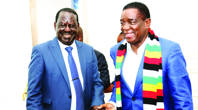 President meets Odinga