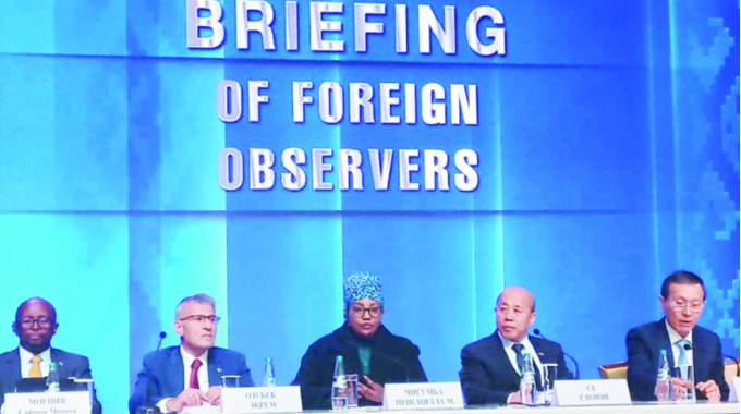 Belarus polls free, fair: Chigumba
