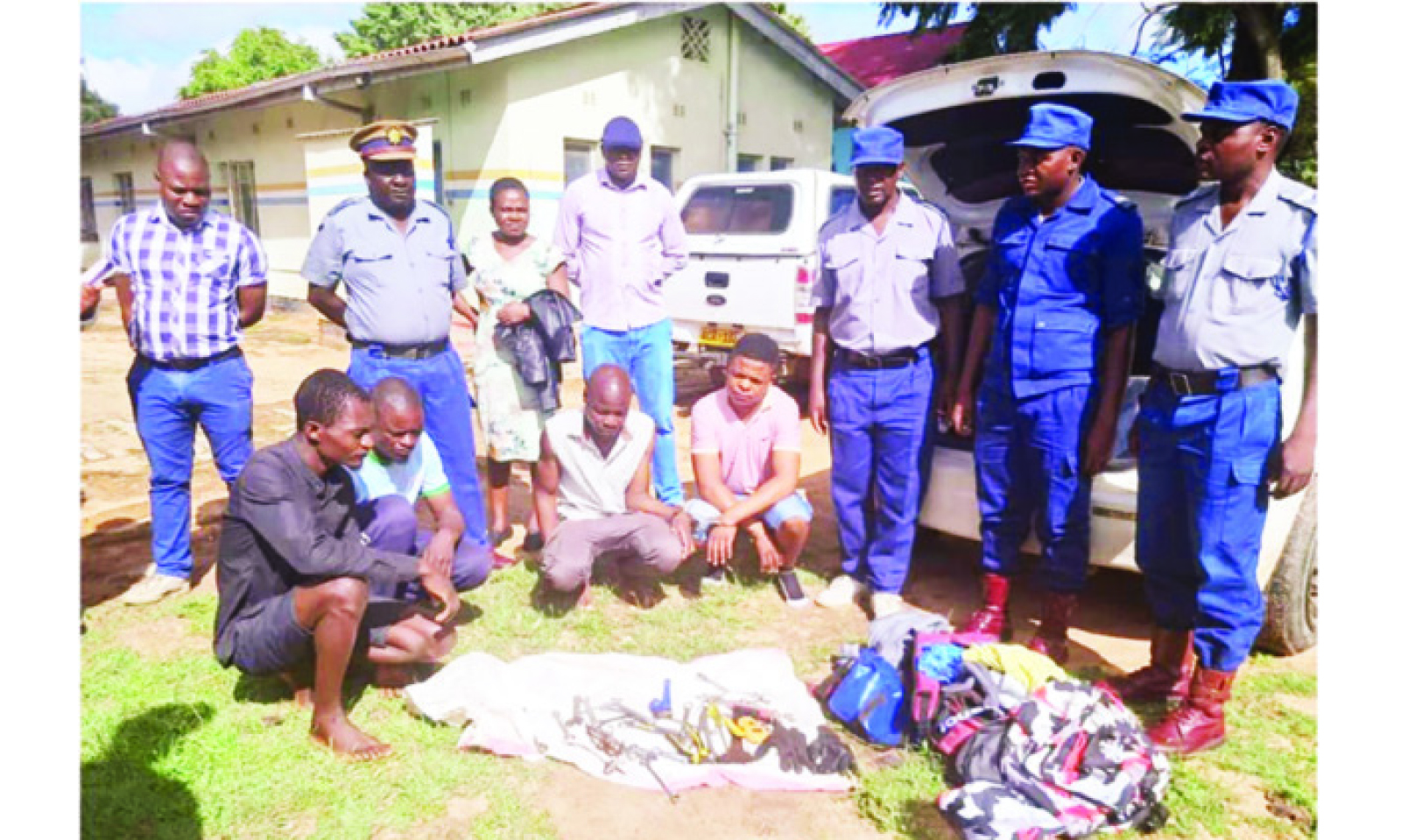 Copper cable thieves intercepted at roadblock