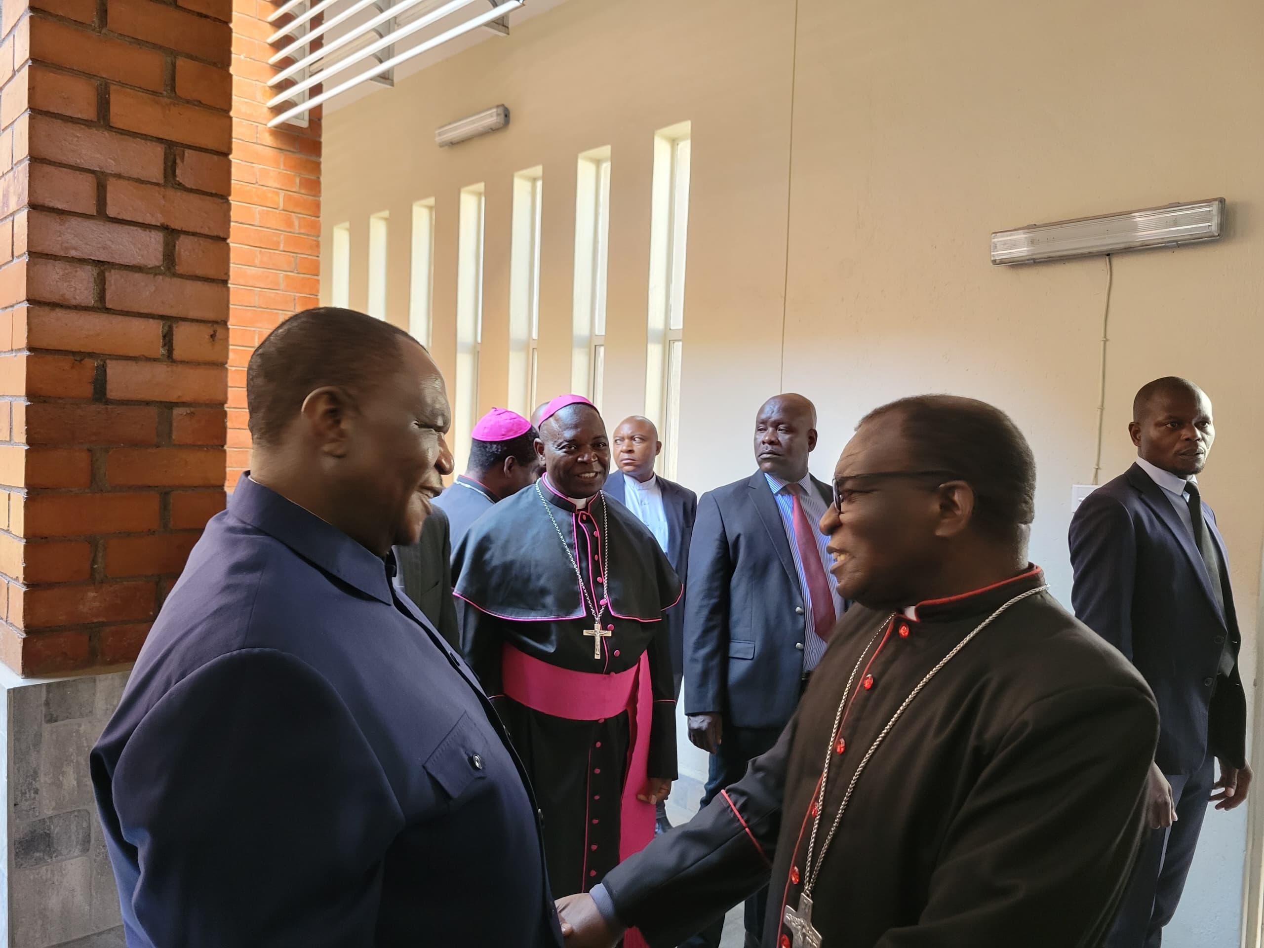 VP Chiwenga attending regional Catholic Bishops commemorations