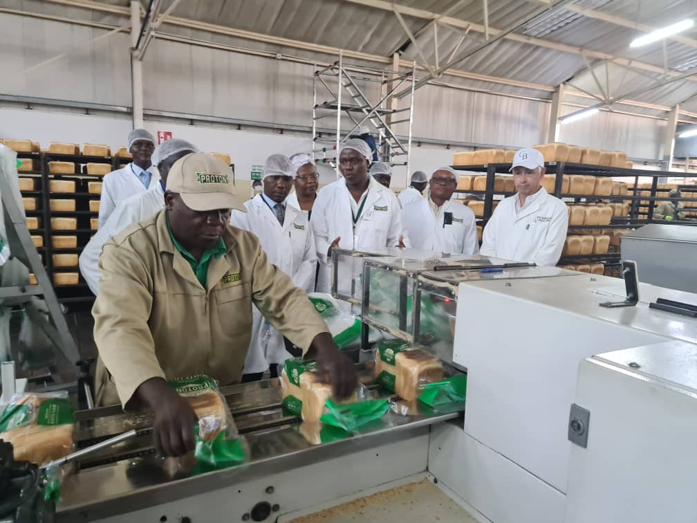 Minister Ndudzo tours Proton Bakers