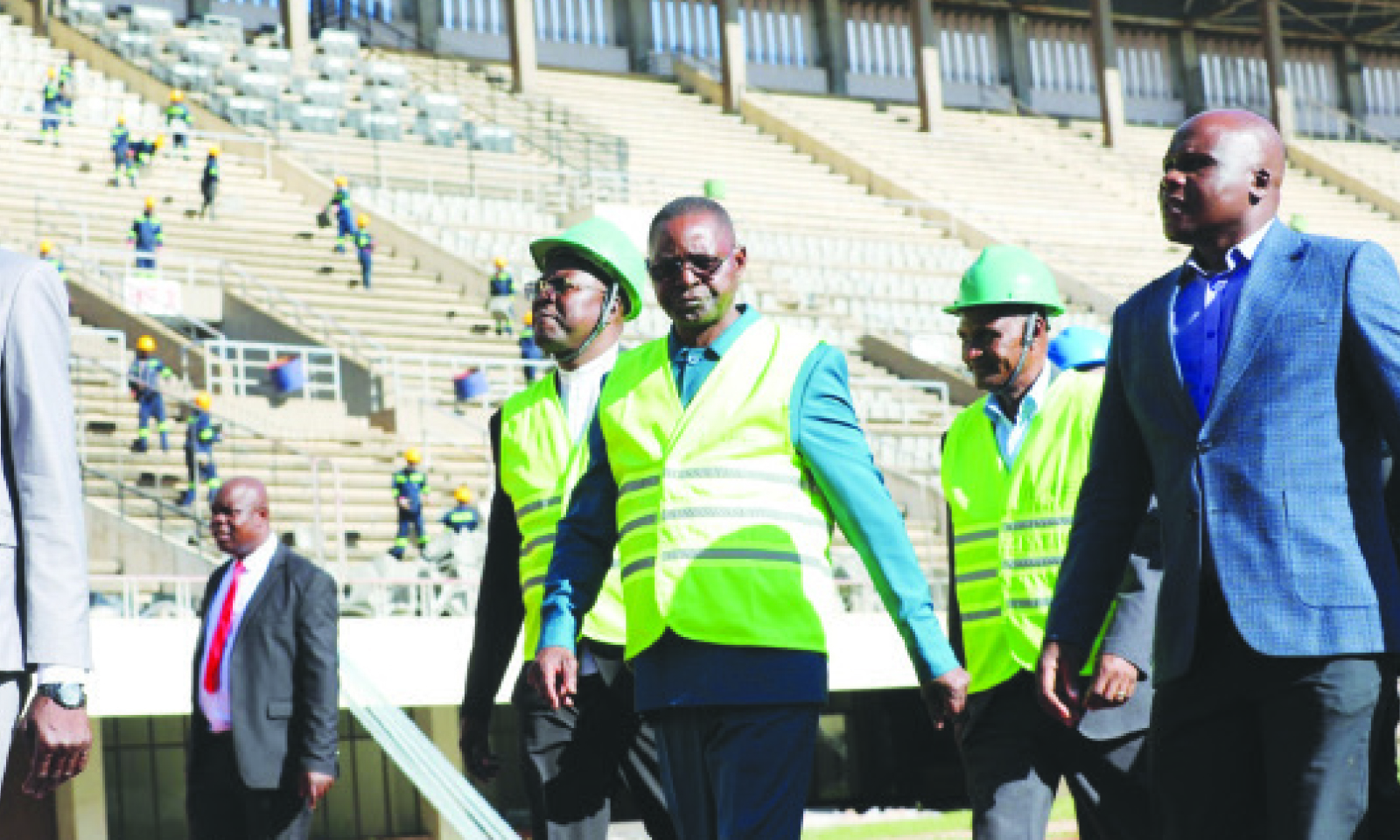 Sanyatwe assesses progress at NSS