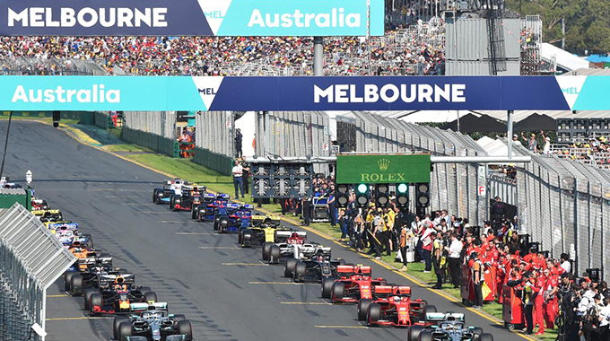 F1 monitors fires before new season