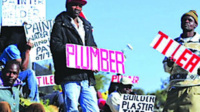 SA employment outlook low