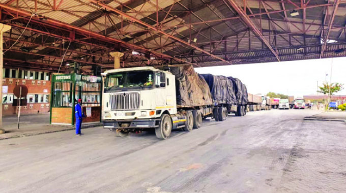 Cargo movement shutdown as SA closes border