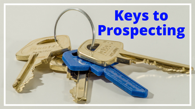 Keys to sales prospecting