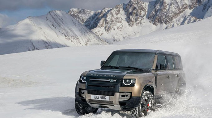 Drive the new Land Rover defender