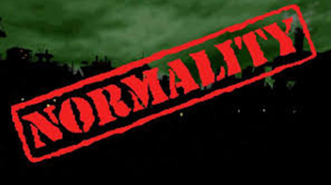 ‘Normality’ needs to be pressed further