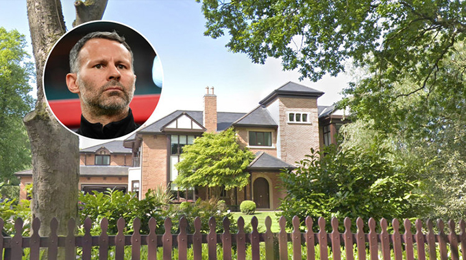 Soccer-star Ryan Giggs selling custom Manchester mansion