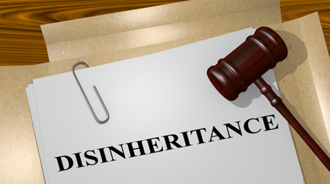 Disinheritance in wills