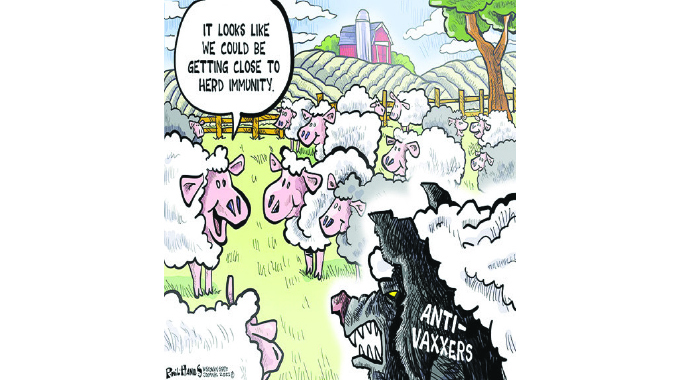 Cartoon 7 May, 2021