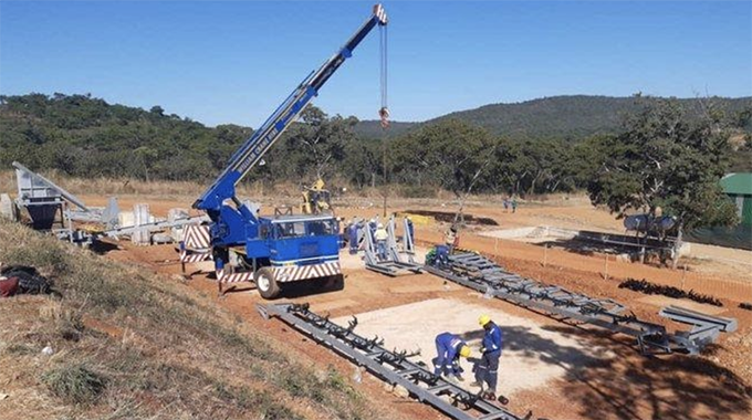 Prospect’s crushing equipment now on site