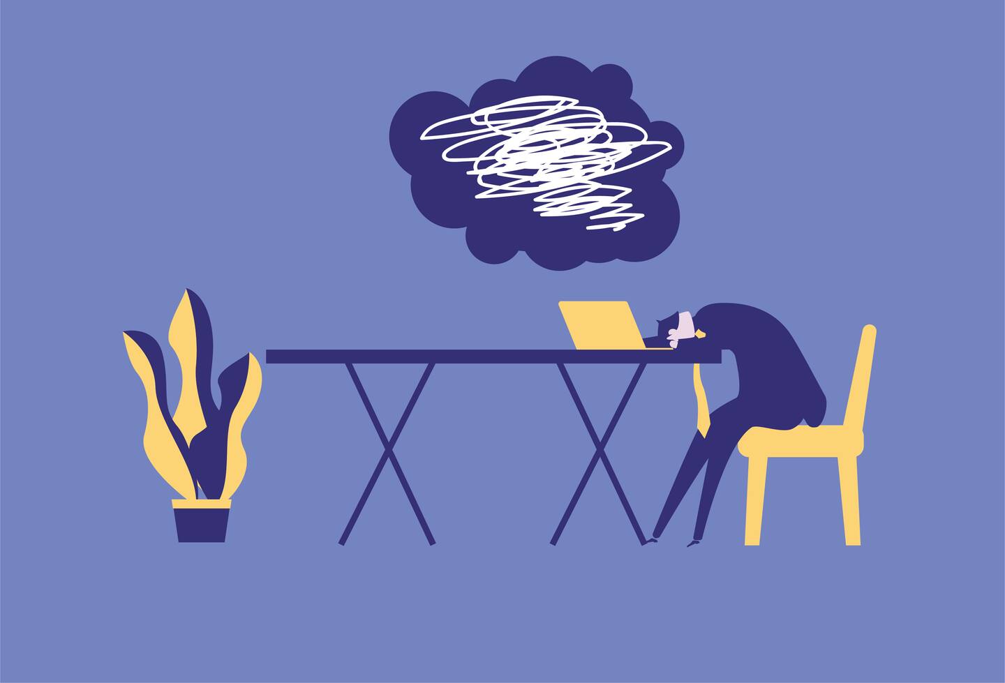 Your ability to focus may be limited to 4 or 5 hours a day