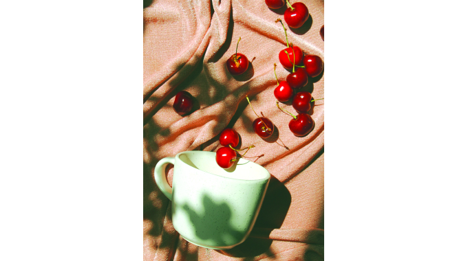 Fun way to dye fabric using fruit, veggies