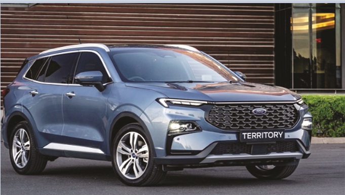 New Ford Territory: modern, roomy and comfy