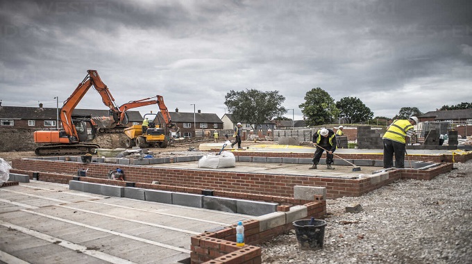 The building and construction site