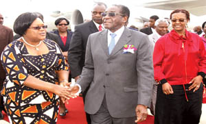 President scoffs at ill health talk