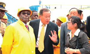 Diamonds to knock out sanctions, says President