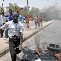 Nigerian VP’s house burnt in post-poll riots