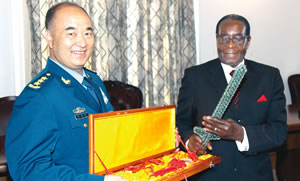 President hails China’s military