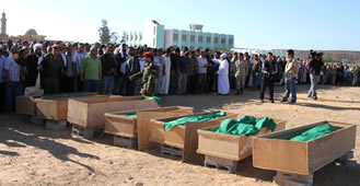 NATO hits civilians in Libya