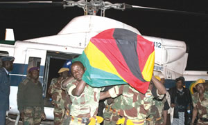 Muntanga’s body arrives for burial