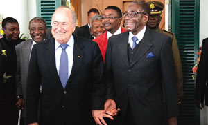 Blatter magic hits Harare