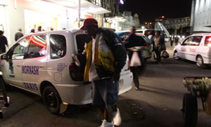 Armed cop terrorises cabmen