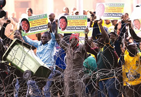 Violent pro-Malema demos rock SA