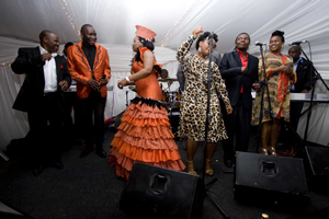 Makhabane wows wedding guests