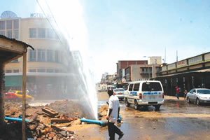 Funds flow, but water taps run dry