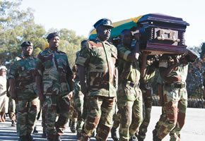 Mujuru’s last military parade