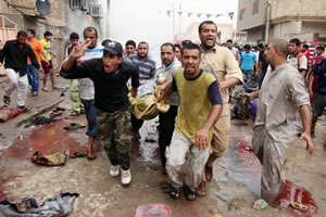 Bloodiest day claims 66 Iraqis