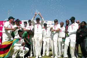 Zim pass first Test
