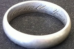 Stolen wedding ring returned 13 years later