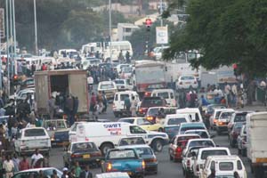 Scania invasion brings traffic hell