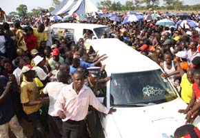 Thousands bid Dhewa farewell