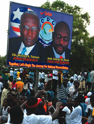 Liberians vote in second post-war election