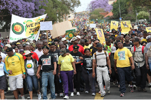 Economic freedom demo rocks SA