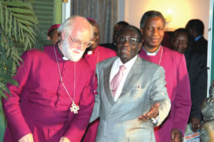 Anglican head admits gay problem